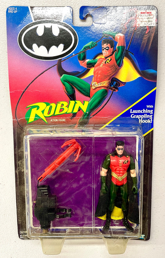 Kenner 1991 Batman Returns Robin – Vintage 5″ Action Figure with Grappling Hook