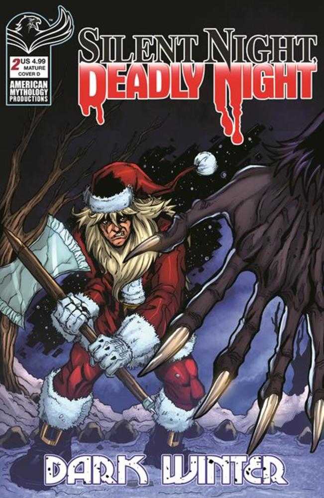 Silent Night Deadly Night Dark Winter #2 (Of 2) Cover D Puis Calzada Variant (Mature)