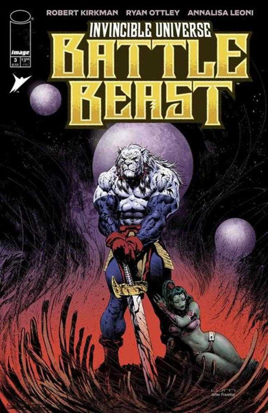 Invincible Universe Battle Beast #3 Cover E 1 in 50 Liam Sharp Variant