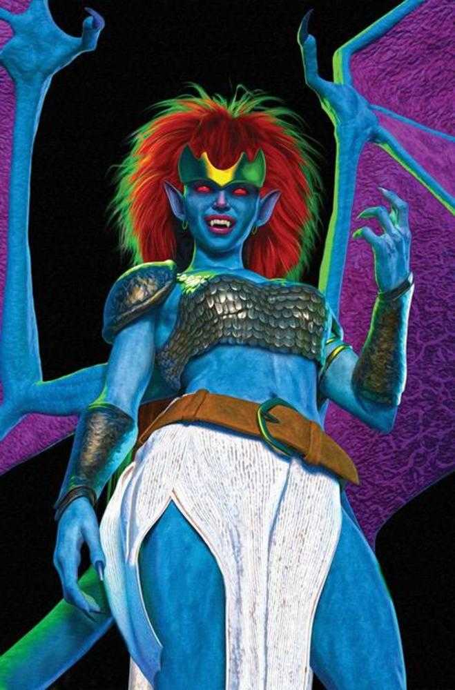 Gargoyles Demona #1 Cover W Inc 1:15 Mark Spears Black Bkgr Full Art Variant