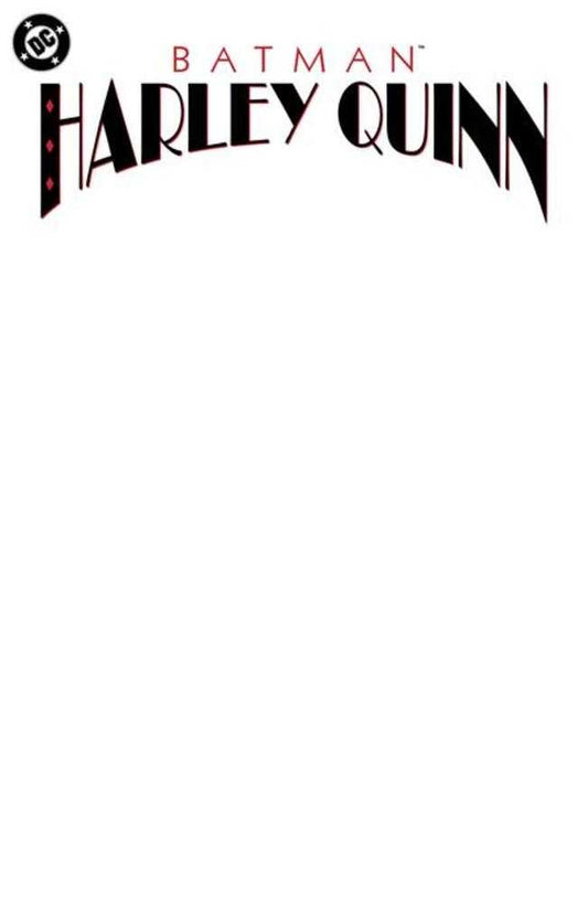 Batman Harley Quinn #1 Facsimile Edition Cover D Blank Variant