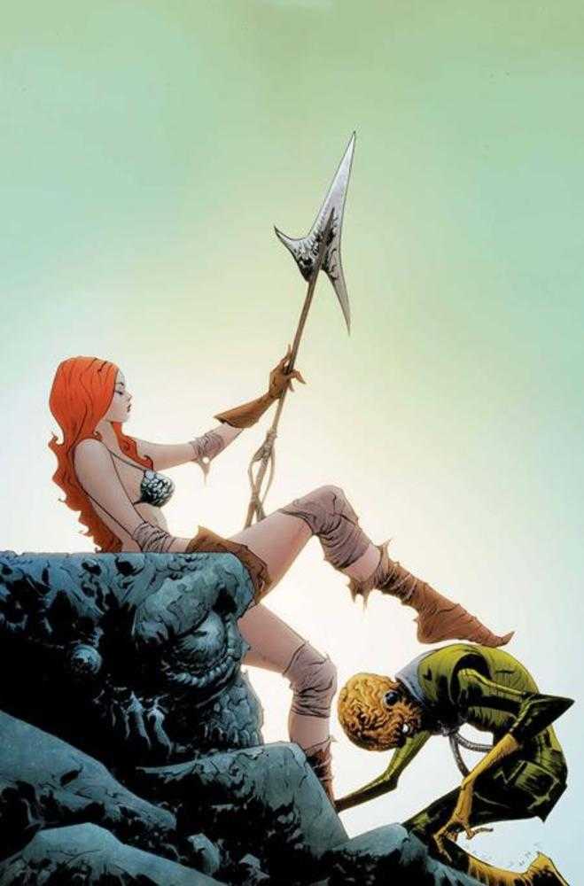 Red Sonja Attacks Mars #4 (Of 4) Cover L 1 in 10 Jae Lee Full Art Variant