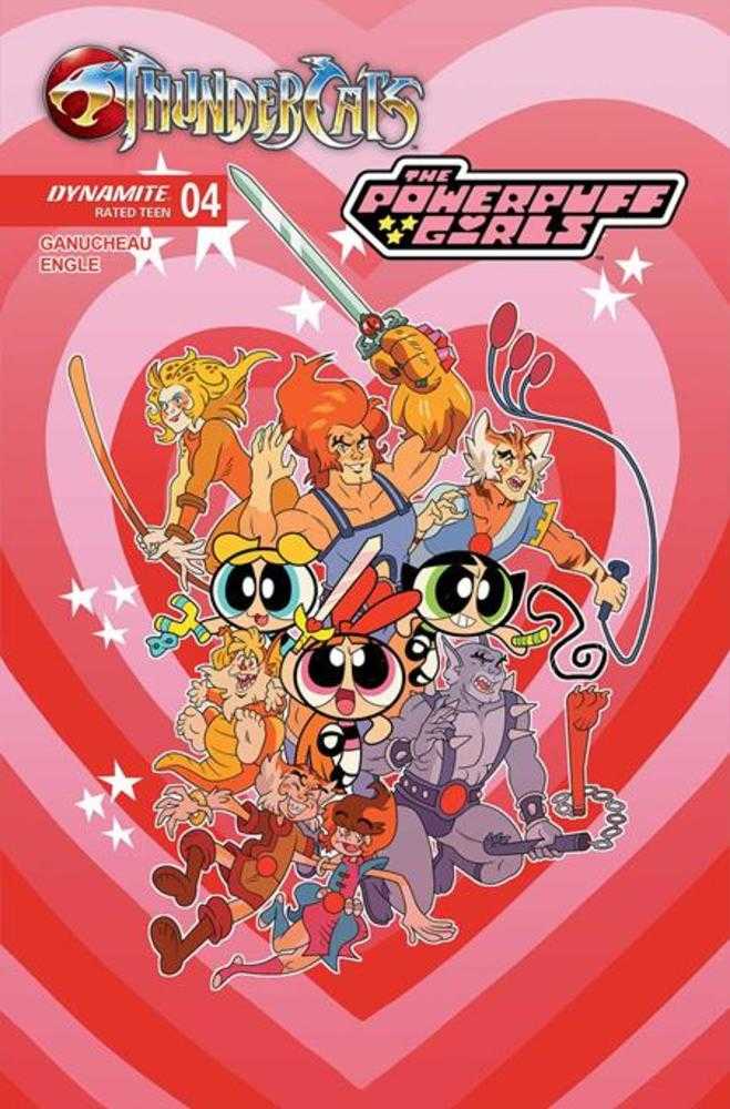 Thundercats Powerpuff Girls #4 Cover B Coleman Engle Variant