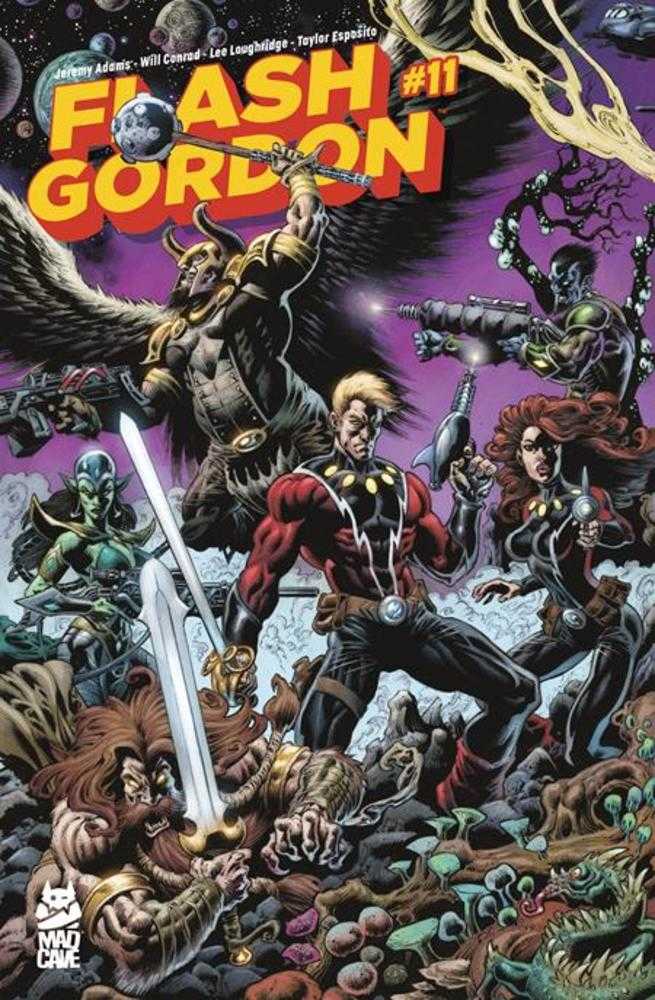 Flash Gordon #11 Cover B Kyle Hotz Variant