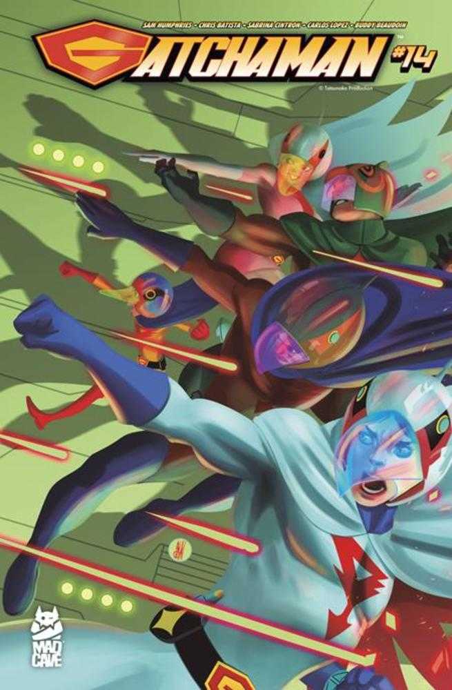 Gatchaman #14 Cover A Inaki Miranda