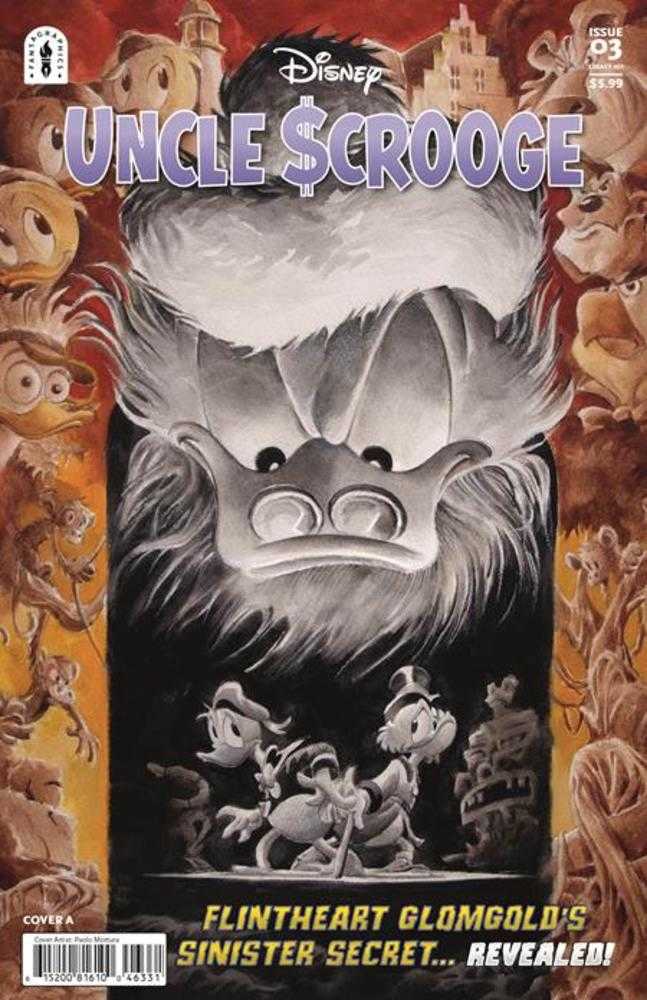 Uncle Scrooge Flintheart Glomgolds Sinister Secret #3 (Of 3) Cover A Paolo Mottura