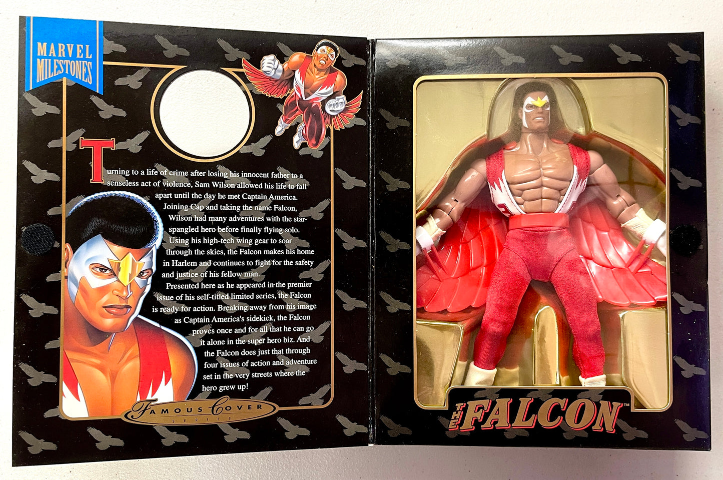 Toy Biz Falcon 8″ Famous Cover Figure