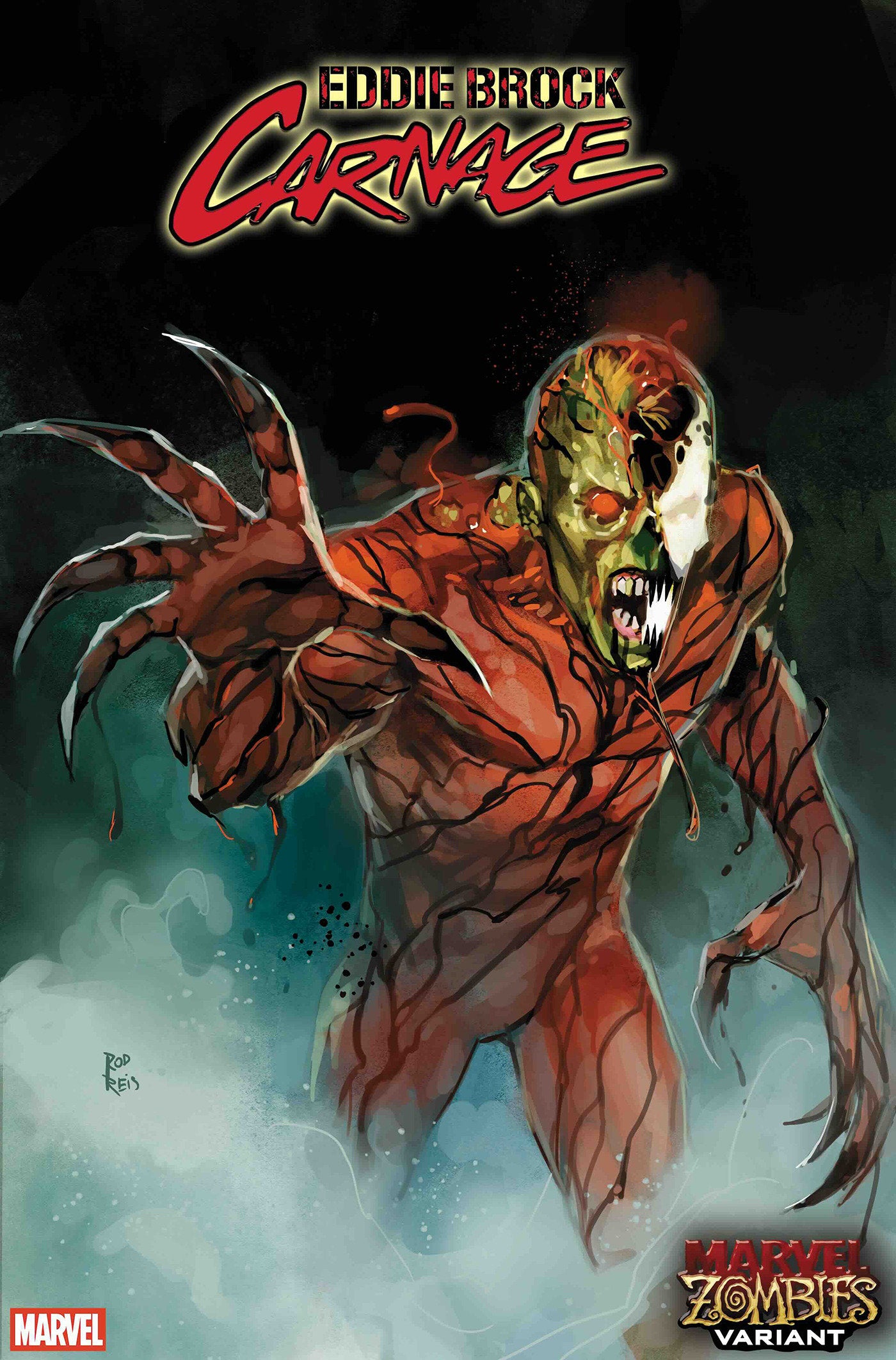 Eddie Brock: Carnage #9 Rod Reis Marvel Zombies Variant