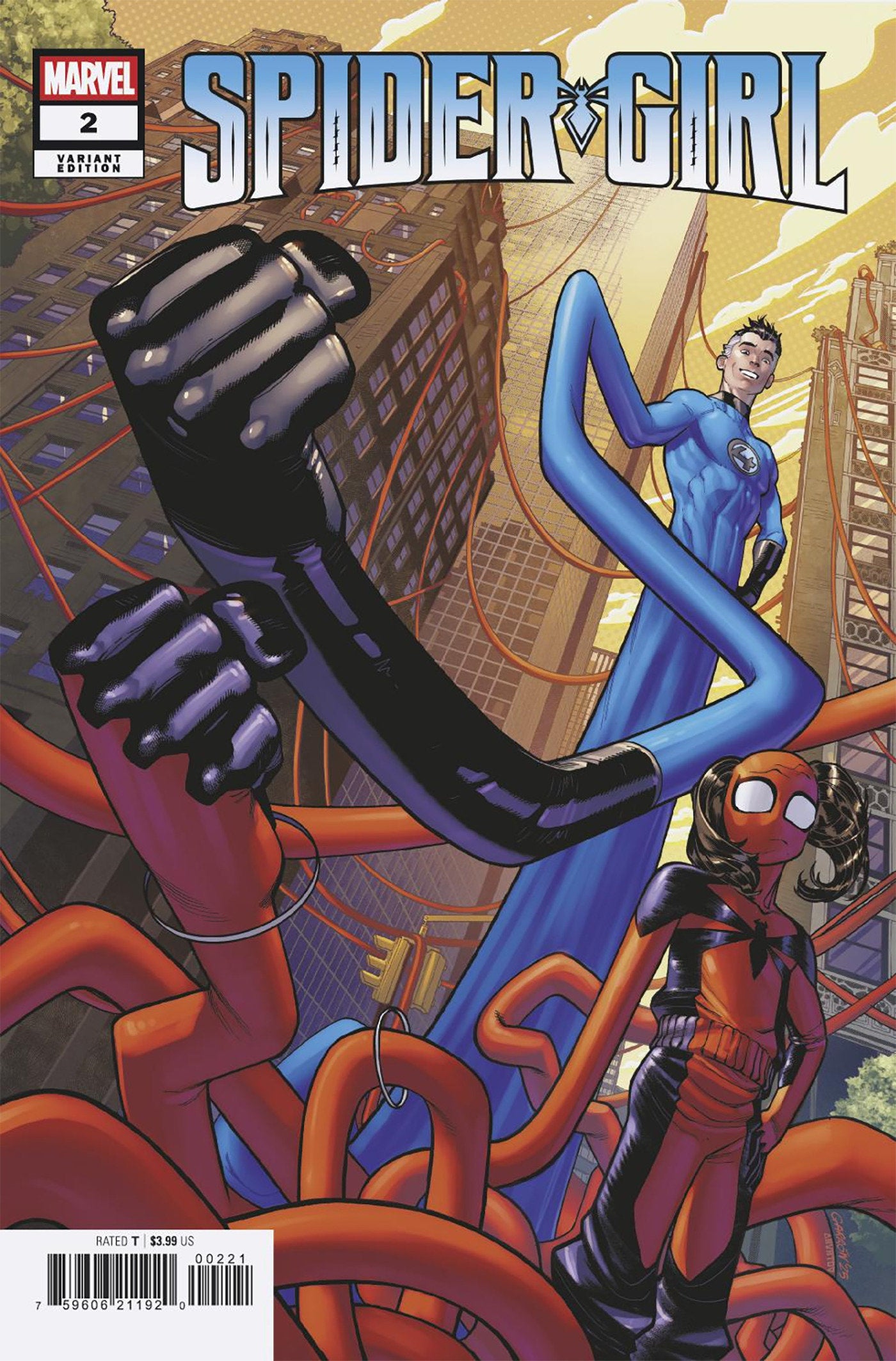 Spider-Girl #2 Javier Garron Spider-Girl Funhouse Mirror Variant