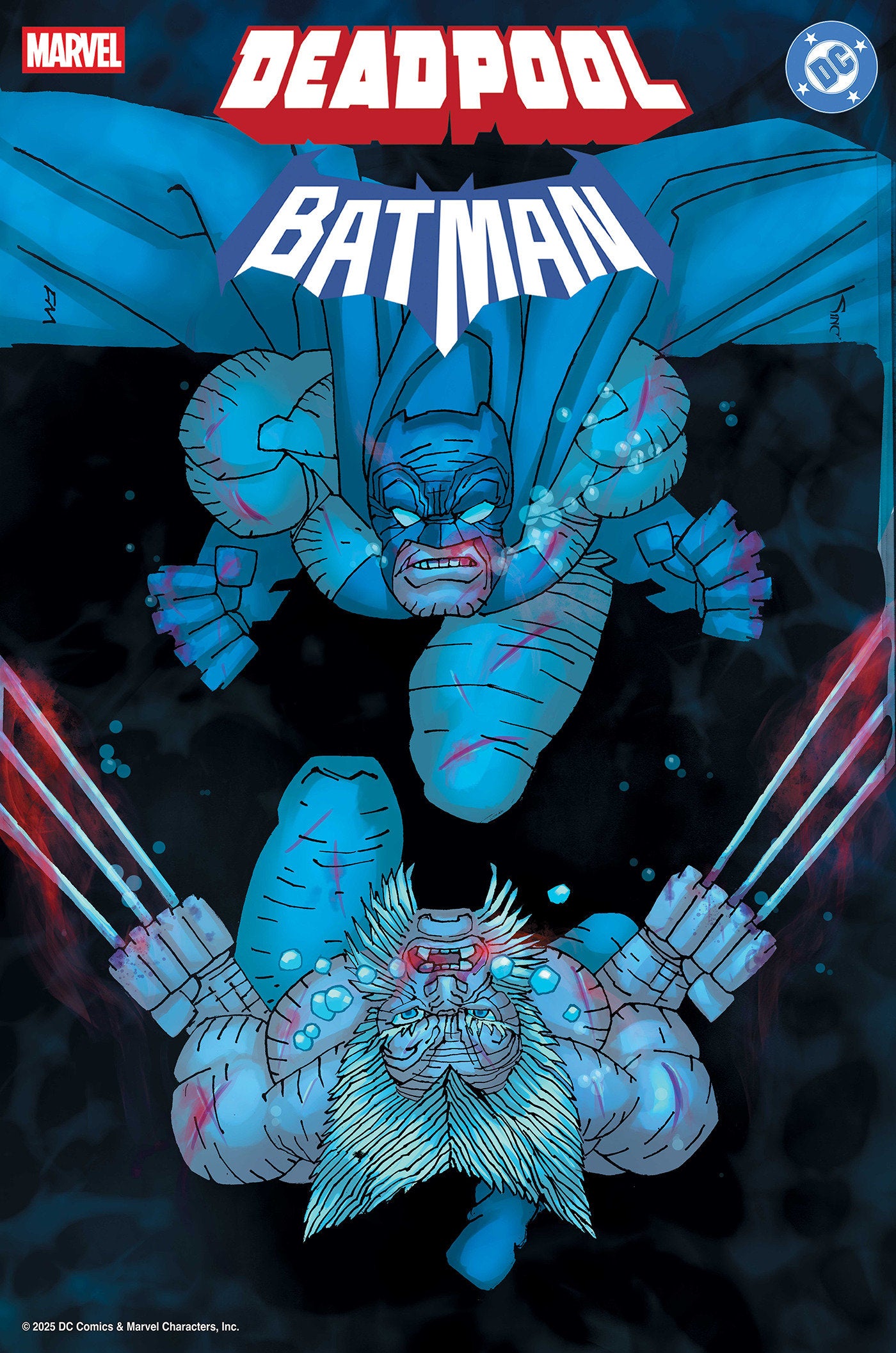 Marvel/DC: Deadpool/Batman #1 Frank Miller Variant