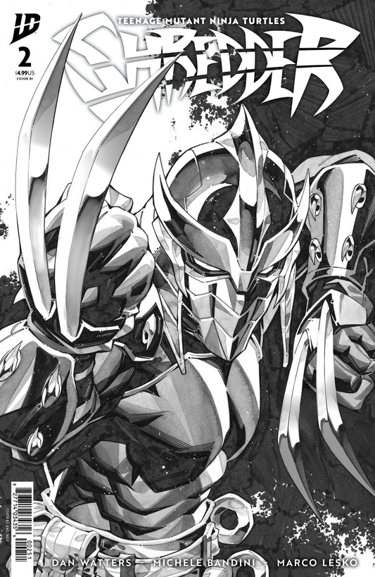Teenage Mutant Ninja Turtles: Shredder #2 Variant Ri (25) (Ngu Black & White)