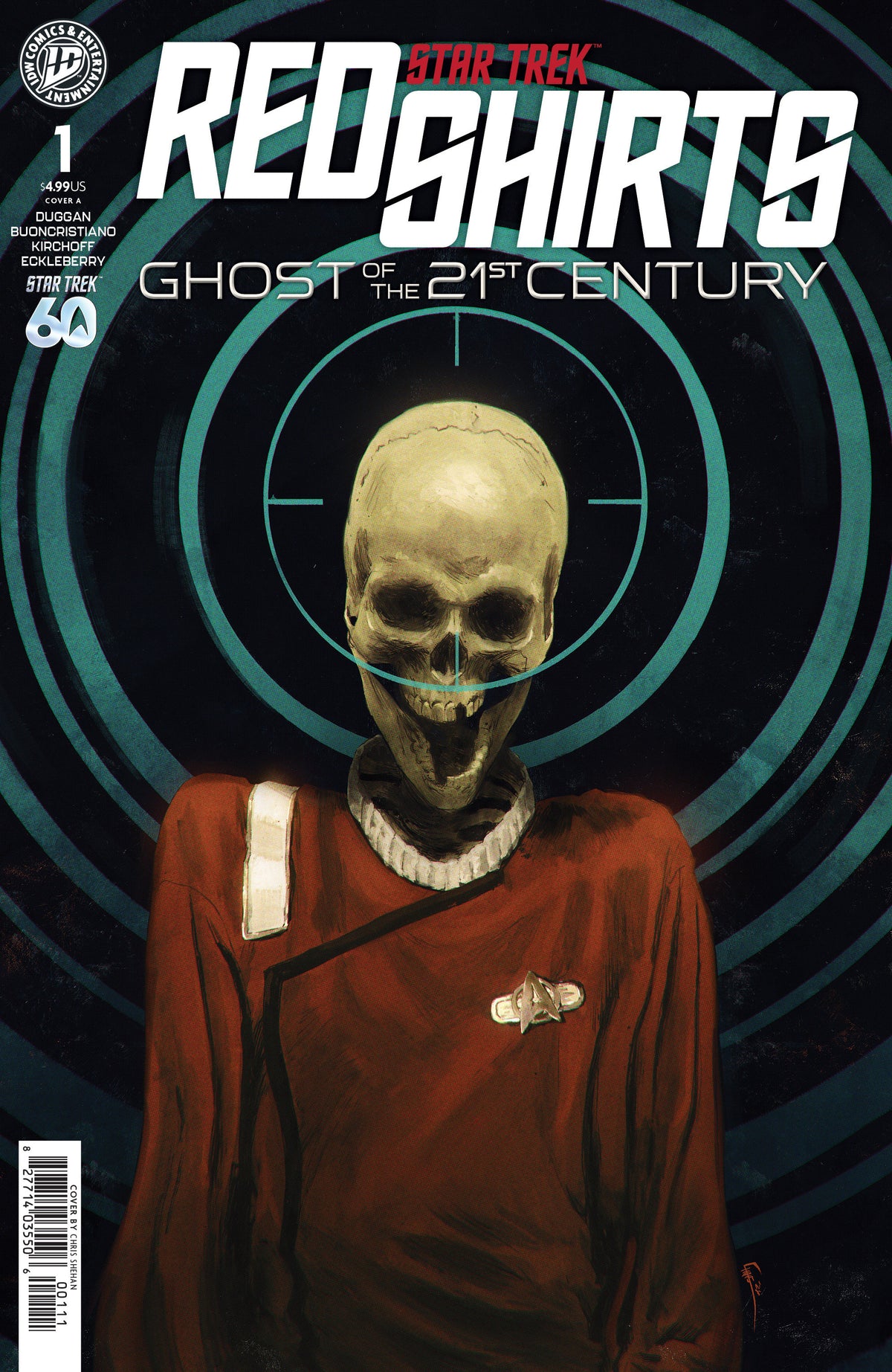 Star Trek: Red Shirts Ghost Of The 21st Century #1 Cover A (Shehan)