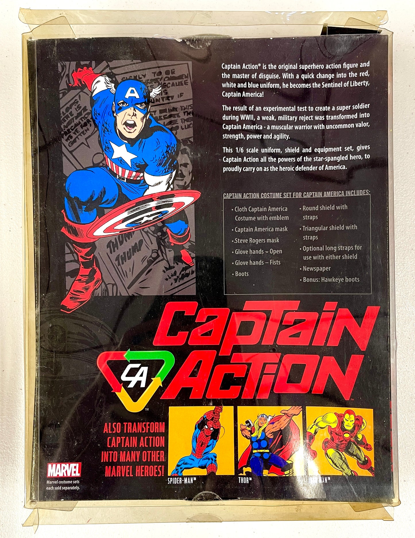 Captain Action Deluxe Captain America Costume Set – Round 2 (2012)