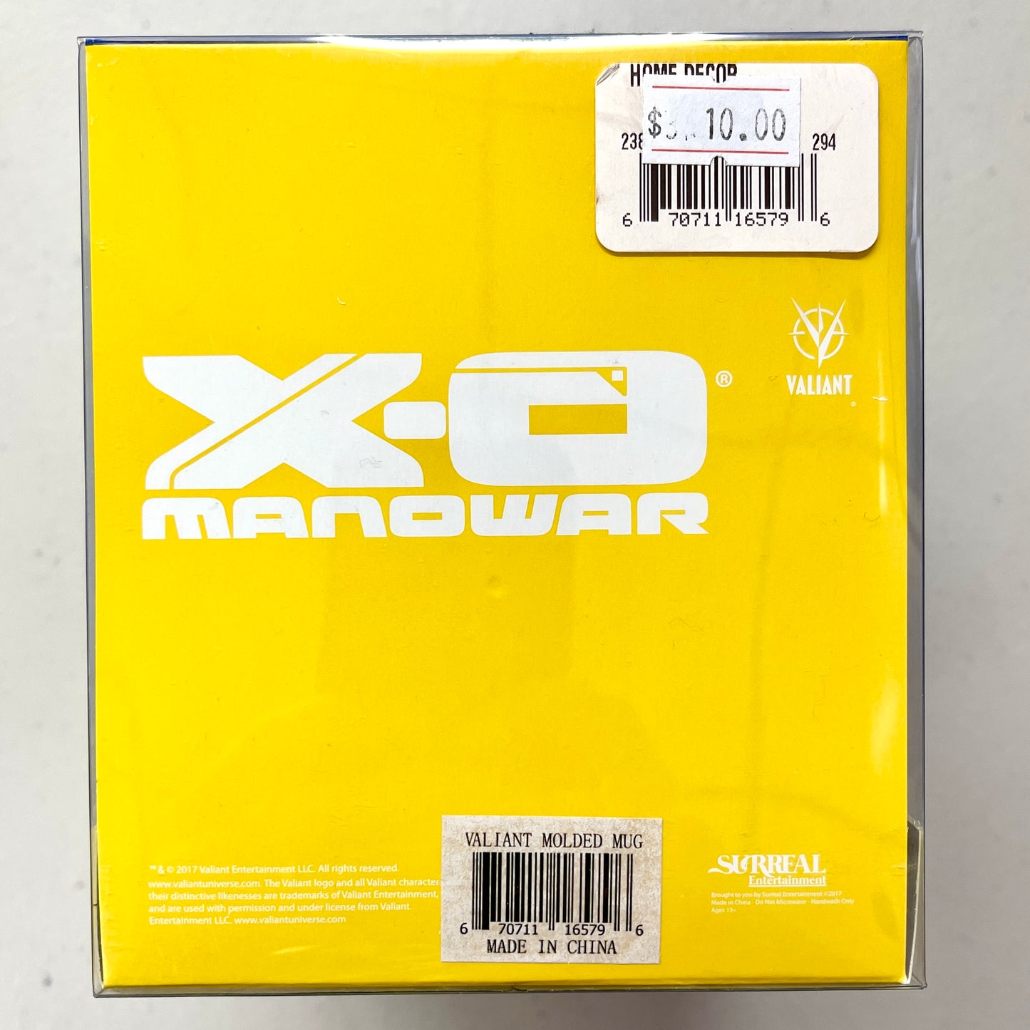 Valiant X-O Manowar Hand-Painted Ceramic Mug
