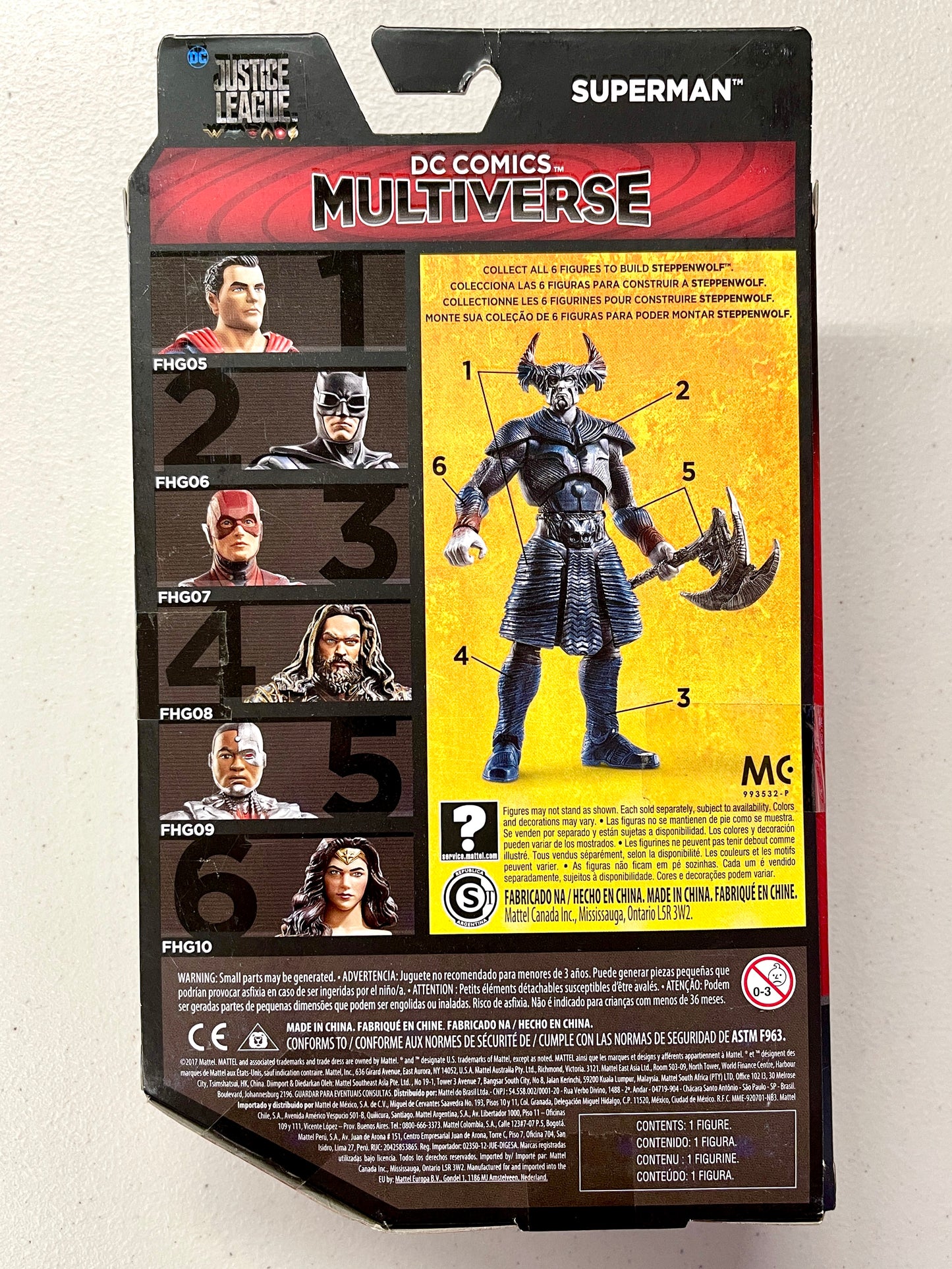 DC Multiverse “Steppenwolf Series” Superman 6″ Action Figure