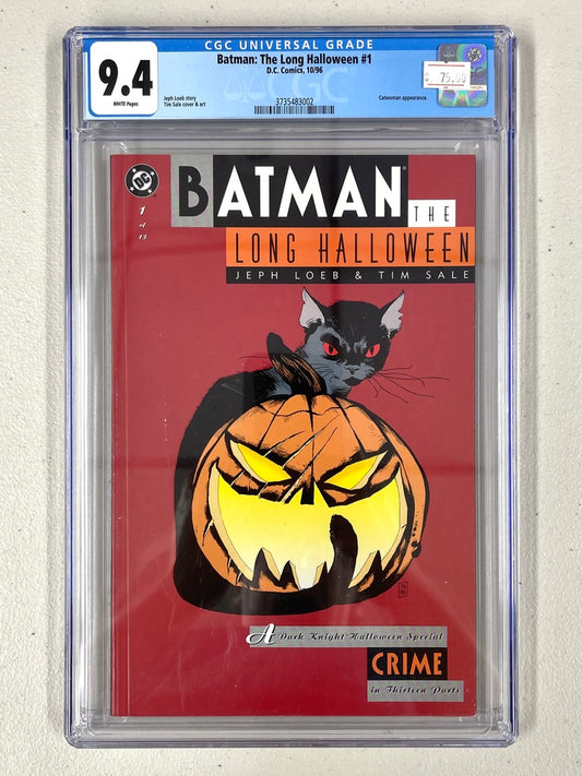 Batman: The Long Halloween #1 (DC, 10/96) — CGC 9.4
