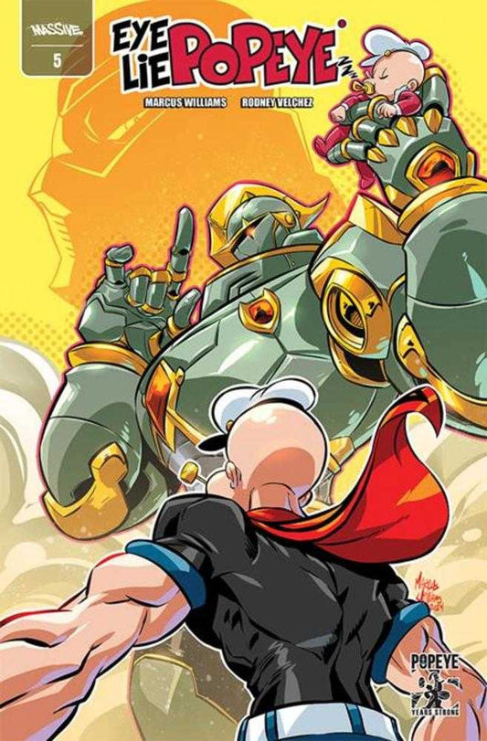 Eye Lie Popeye #5 (Of 5) Cover A Marcus Williams