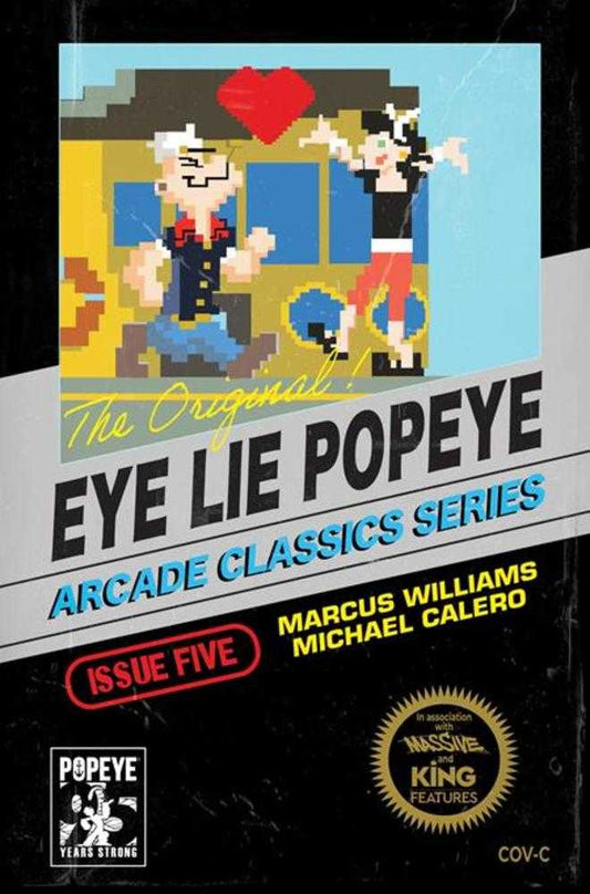 Eye Lie Popeye #5 (Of 5) Cover C Michael Calero Video Game Homage Variant