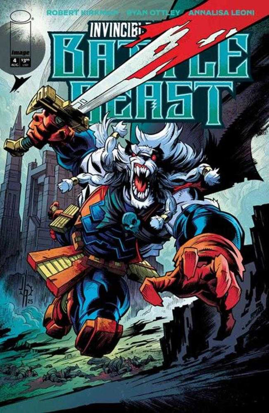 Invincible Universe Battle Beast #4 Cover D 1 in 25 Jason Howard Variant