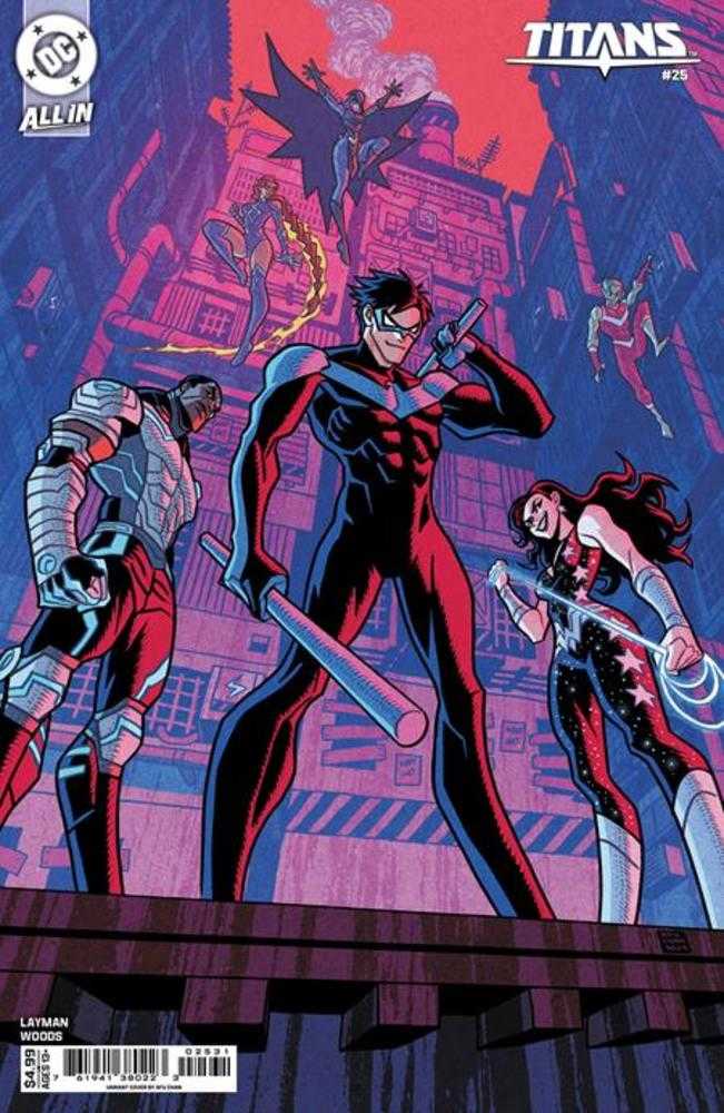 Titans #25 Cover C Afu Chan Card Stock Variant