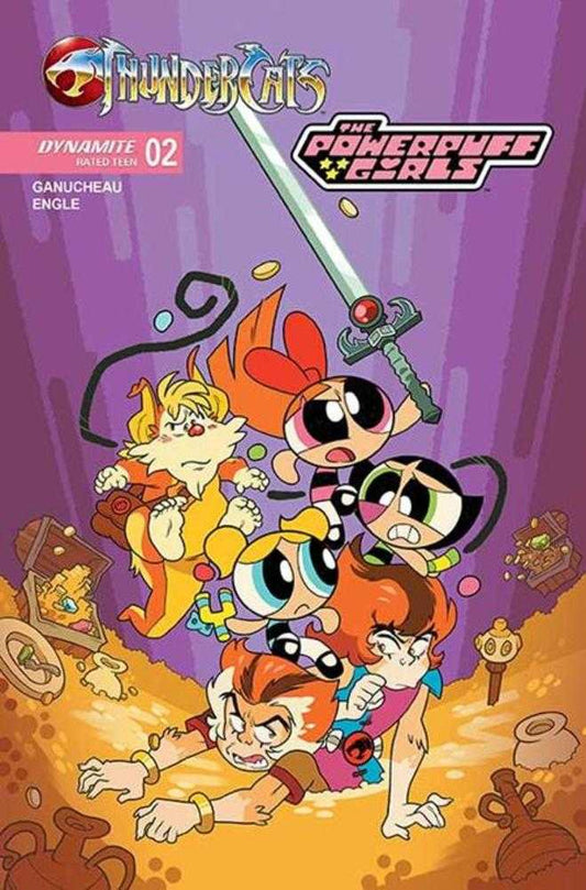 Thundercats Powerpuff Girls #2 Cover B Coleman Engle Variant