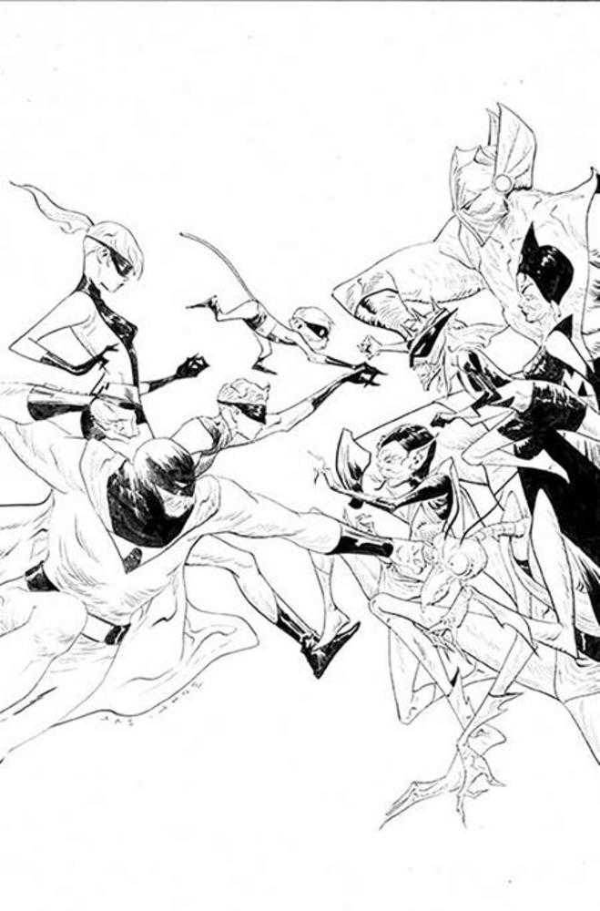 Space Ghost Annual #1 (One Shot) Cover N Inc 1:15 Jae Lee Line Art Full Art Variant