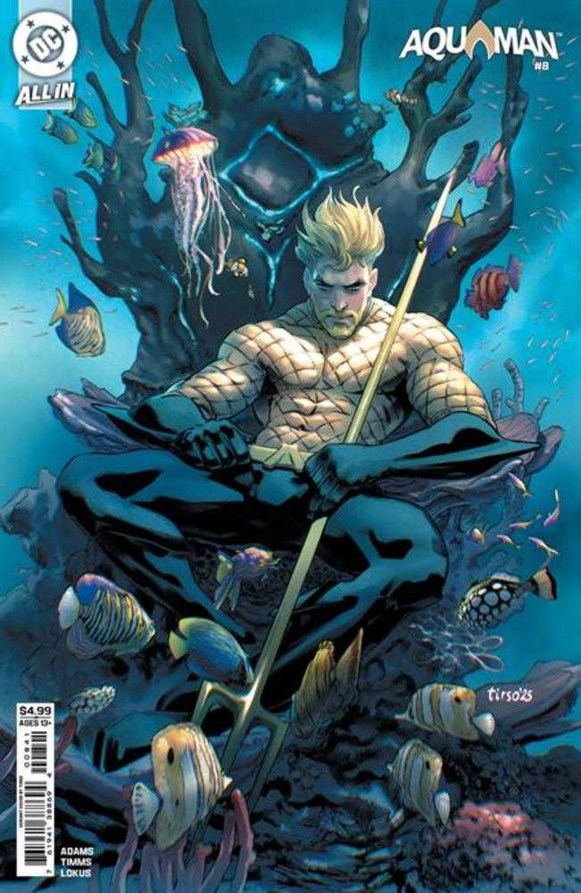 Aquaman #8 Cover D Tirso Card Stock Variant