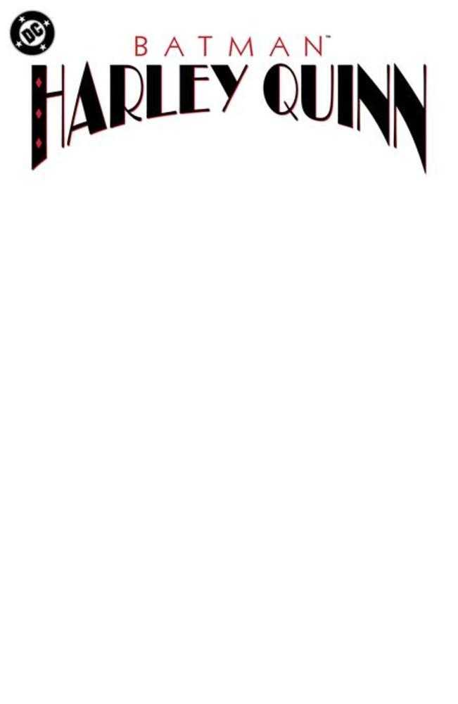 Batman Harley Quinn #1 Facsimile Edition Cover D Blank Variant