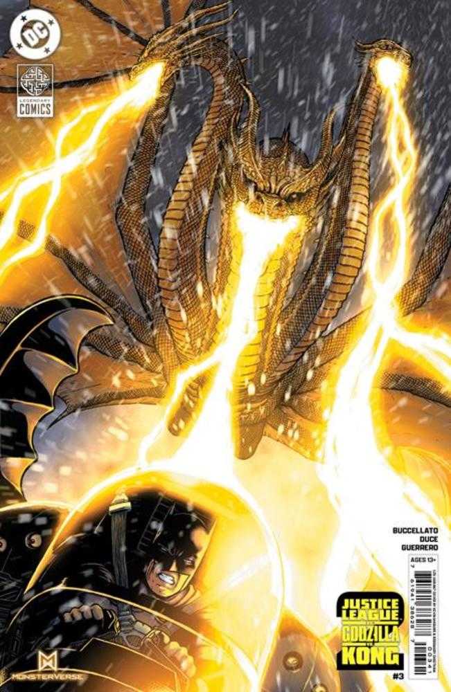 Justice League vs Godzilla vs Kong 2 #3 (Of 7) Cover D 1 in 25 Kevin Maguire Card Stock Variant