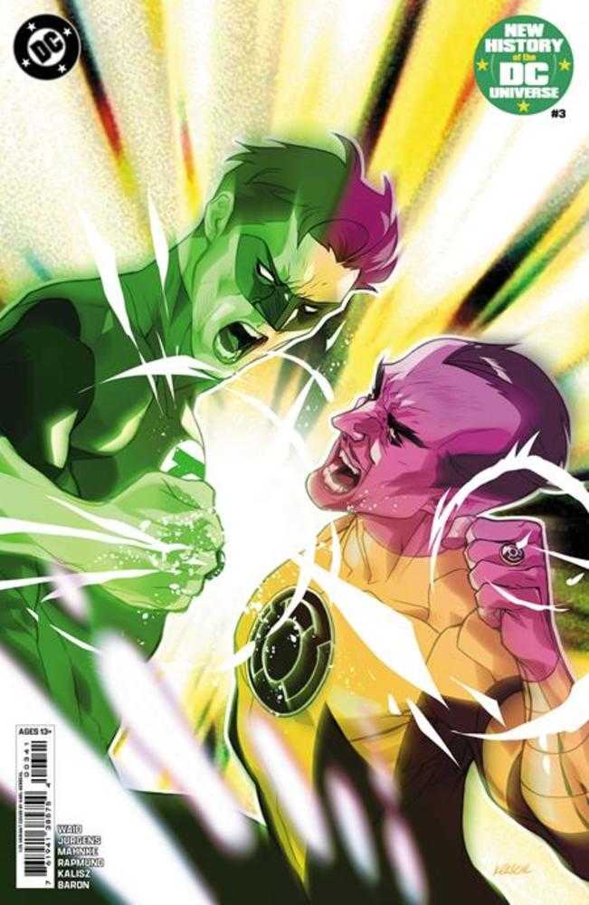 New History Of The DC Universe #3 (Of 4) Cover G 1 in 25 Karl Kerschl Card Stock Variant