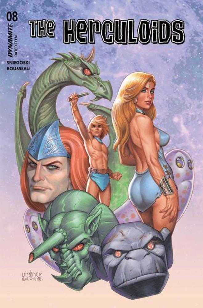 Herculoids #8 Cover B Michael Joseph Linsner Variant