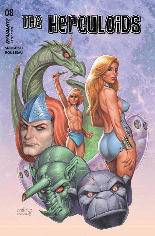 Herculoids #8 Cover B Michael Joseph Linsner Variant