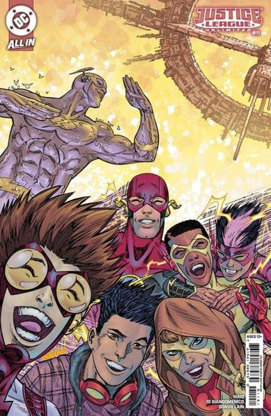 Justice League Unlimited #11 Cover F 1 in 25 Scott Kolins Card Stock Variant