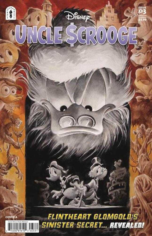 Uncle Scrooge Flintheart Glomgolds Sinister Secret #3 (Of 3) Cover A Paolo Mottura
