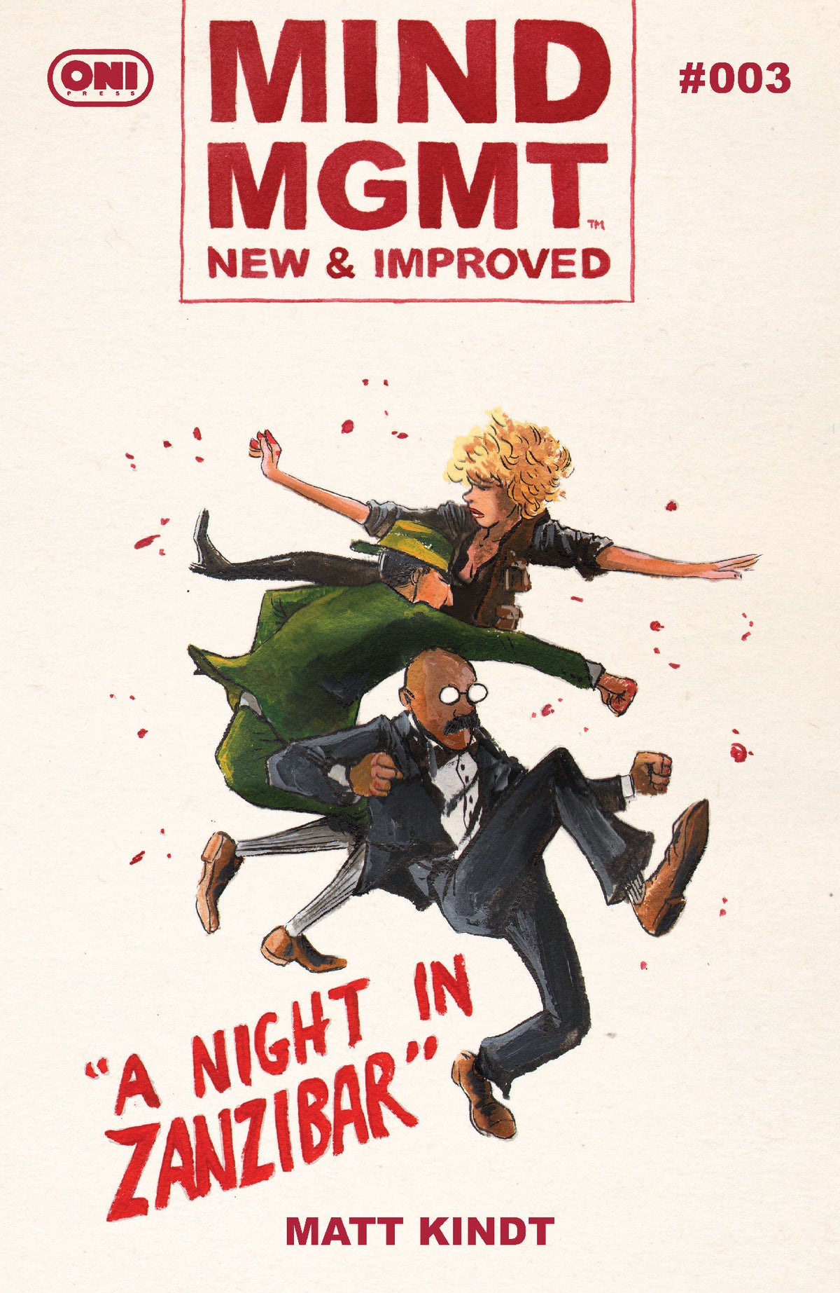 Mind Mgmt New & Improved #3 Cover A Matt Kindt