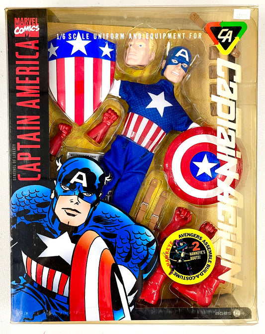 Captain Action Deluxe Captain America Costume Set – Round 2 (2012)