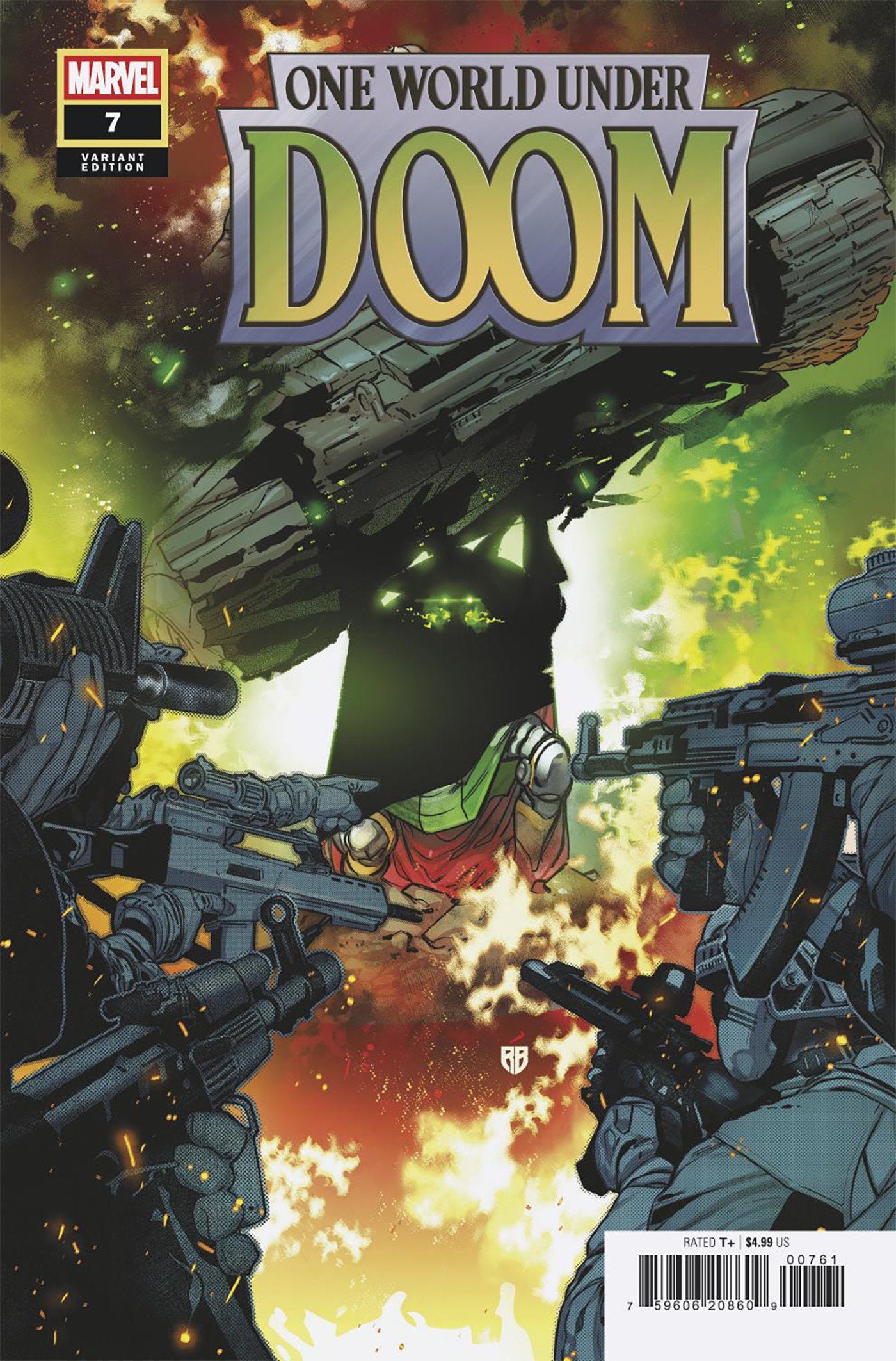 One World Under Doom #7 R.B. Silva Variant