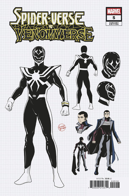 Spider Verse vs. Venomverse #5 Luciano Vecchio Design Variant