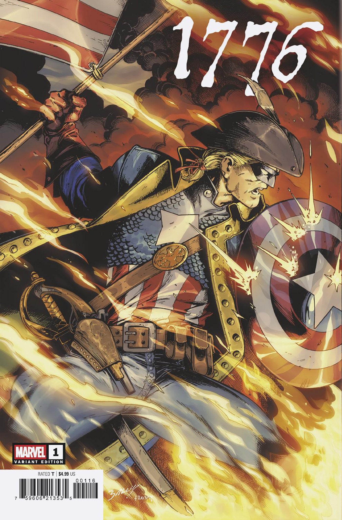 1776 #1 Mark Bagley Variant