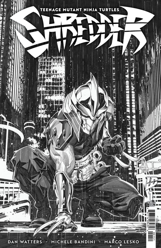 Teenage Mutant Ninja Turtles: Shredder #1 Variant Ri (25) (Ngu Black & White)