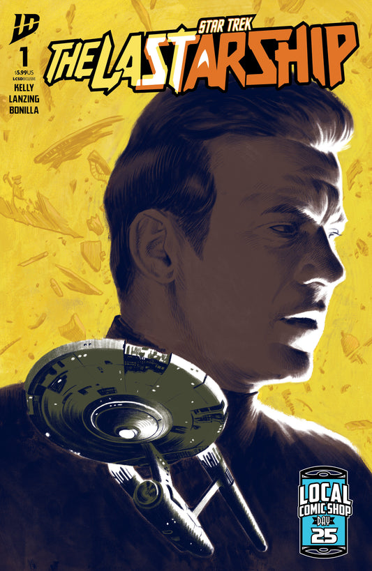 Star Trek: The Last Starship #1 Variant Local Comic Shop Day (Ward)