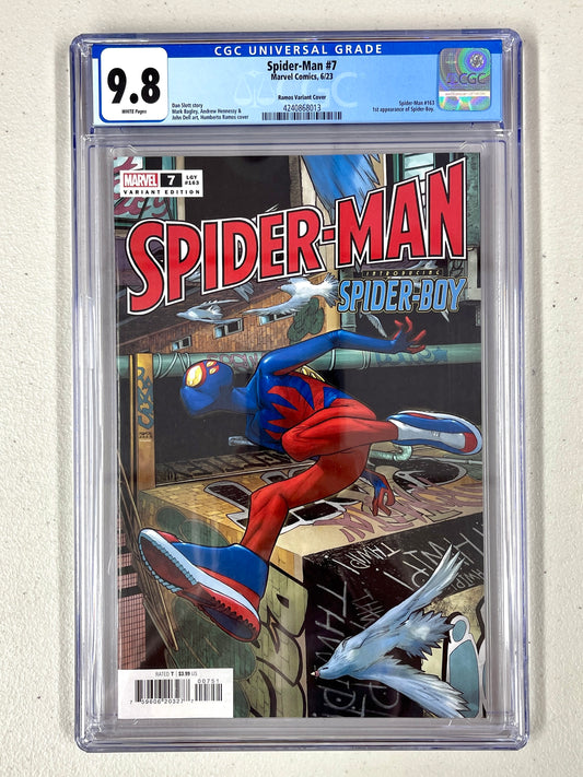 Spider-Man #7 (Marvel, 6/23) — CGC 9.8