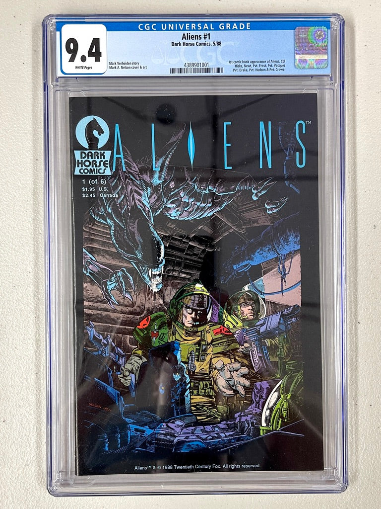 Aliens #1 (Dark Horse, 5/88) — CGC 9.4