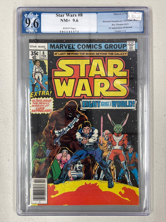 Star Wars #8 (Marvel, 2/78) — CGC 9.6 NM